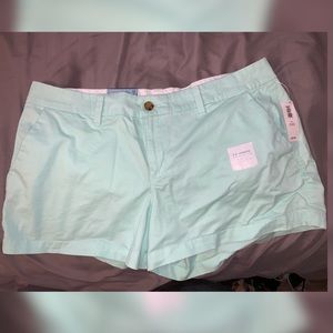Mint shorts from old navy